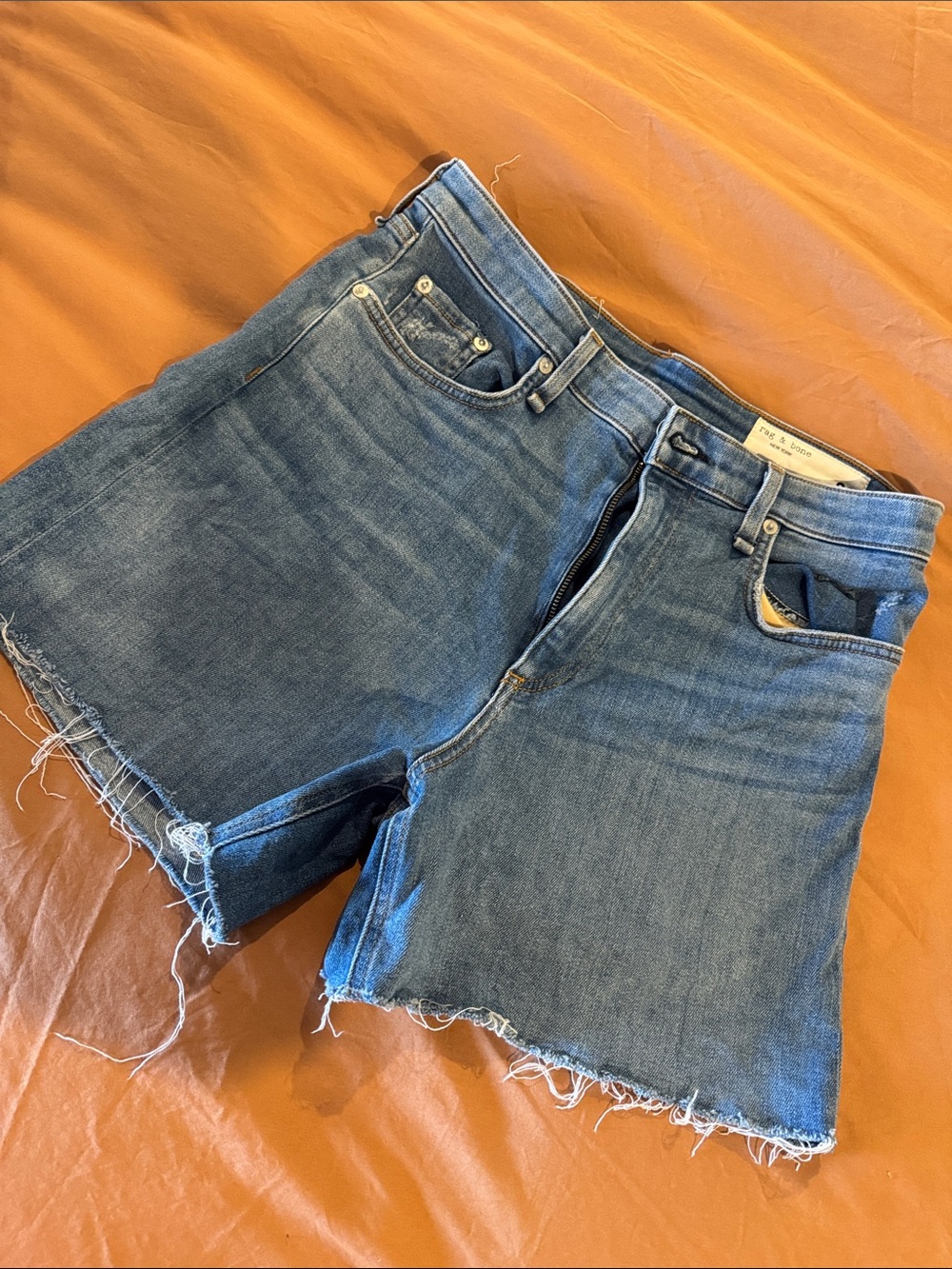 rag & bone Light Blue Denim Jeans - Size 30